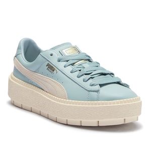 PUMA Basket Platform Trace Block Sneaker